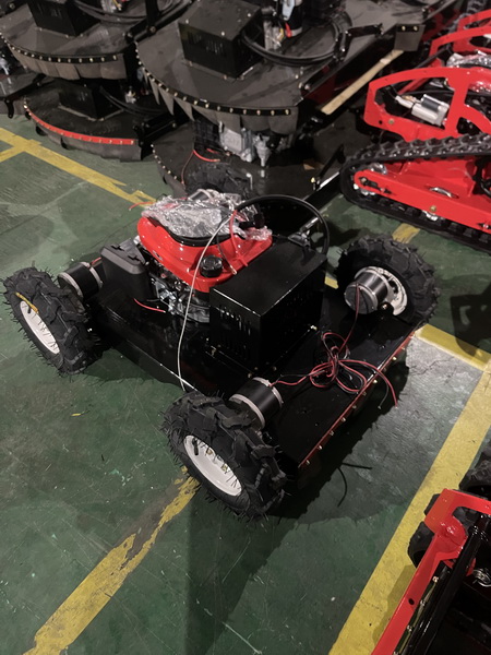 Traditional riding mower vs RC mower